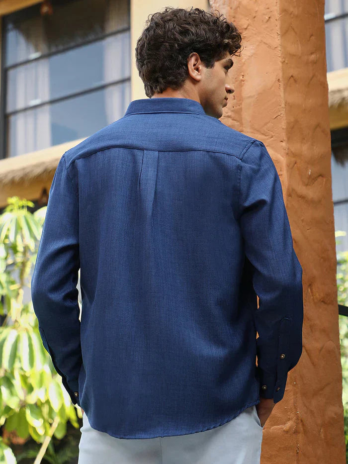 Solid Dobby Regular Shirt