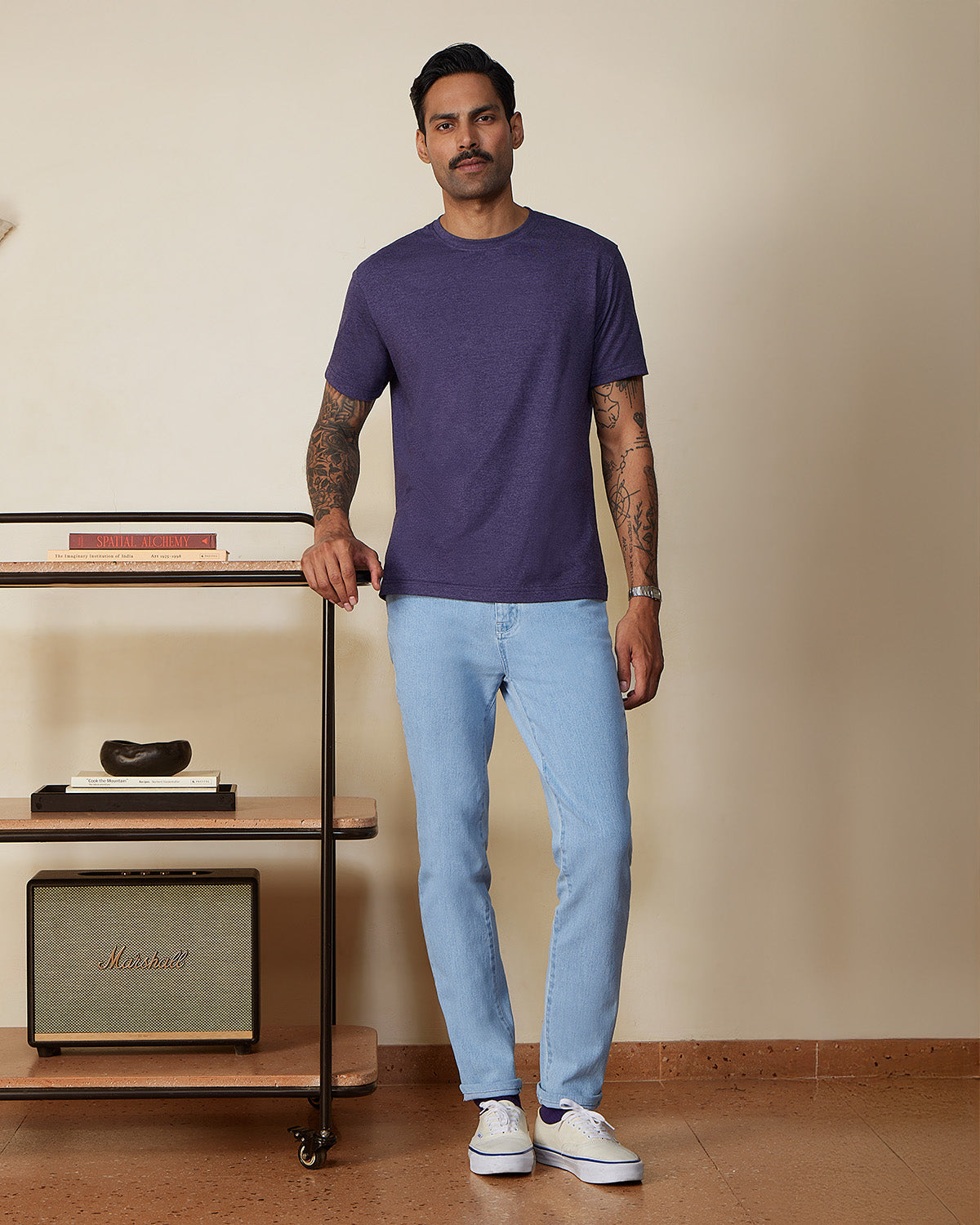 Cityof Melange T-shirt - Purple