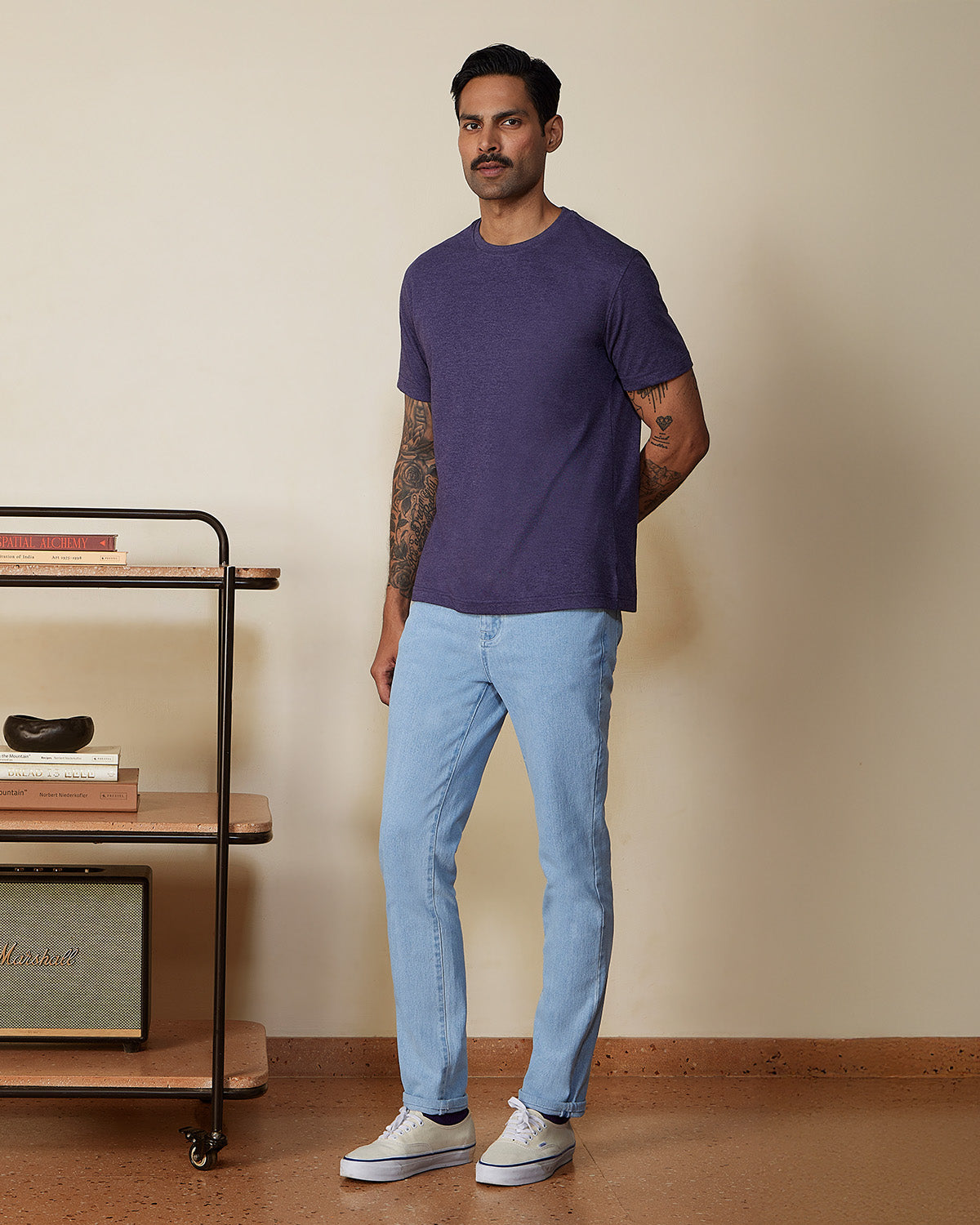 Cityof Melange T-shirt - Purple